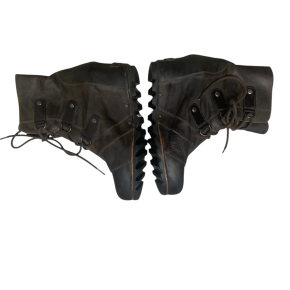 Sorel Bootie Joan of Arctic Wedge Mid Boots Brown 9.5 - Picture 5 of 10